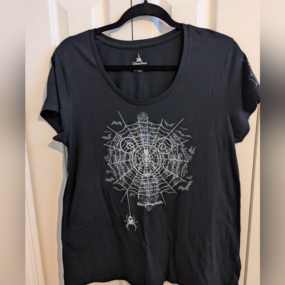 Walt Disney world spider web t-shirt